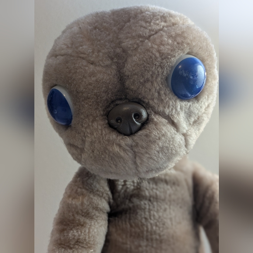 VINTAGE RARE 1982 E.T. Extra Terrestrial 12” Plush by Showtime PLUSH TOY RARE-3 - Picture 4 of 11